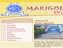 Tablet Screenshot of marigoldpublicschool.com